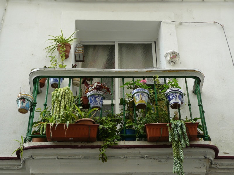 balcony exterior decoration