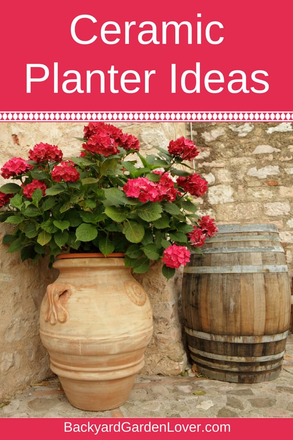 Ceramic planter ideas