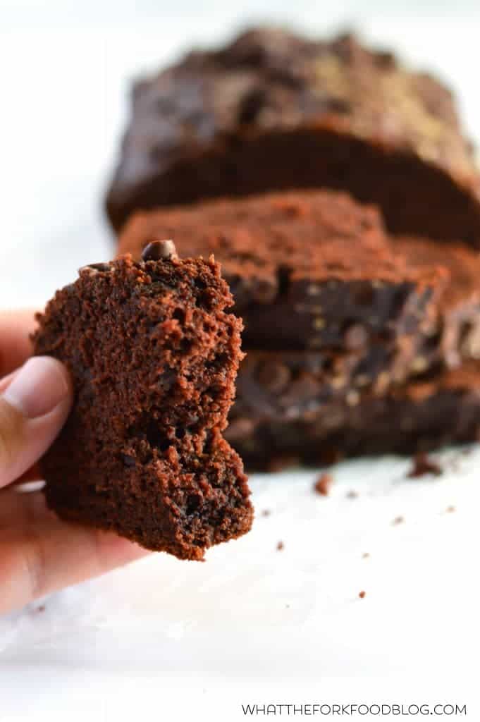 Double Chocolate Zucchini Bread