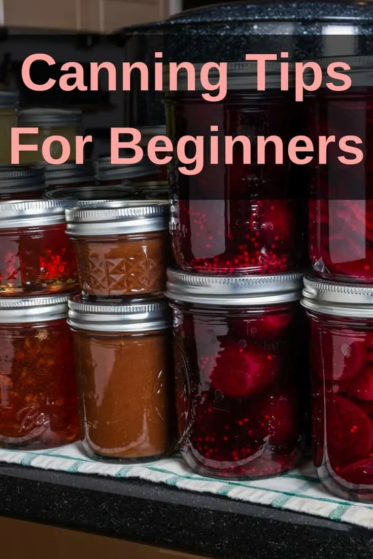 Are you new to canning? It can be scary to get started. Here are my easy canning tips for beginners