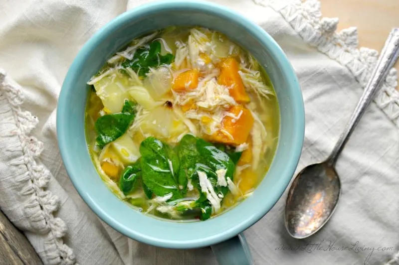 Roasted Vegetable Soup Recipe With Butternut Squash And Spinach