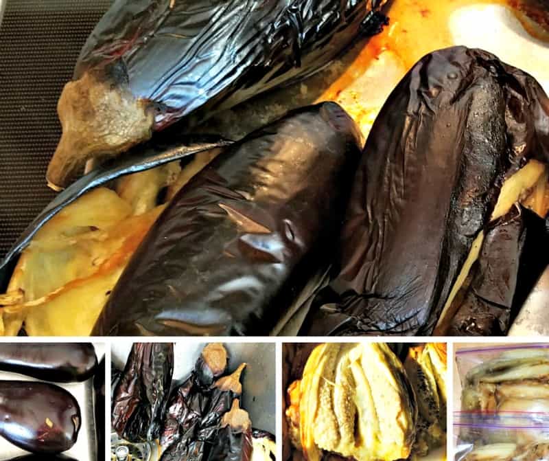 how to roast eggplant