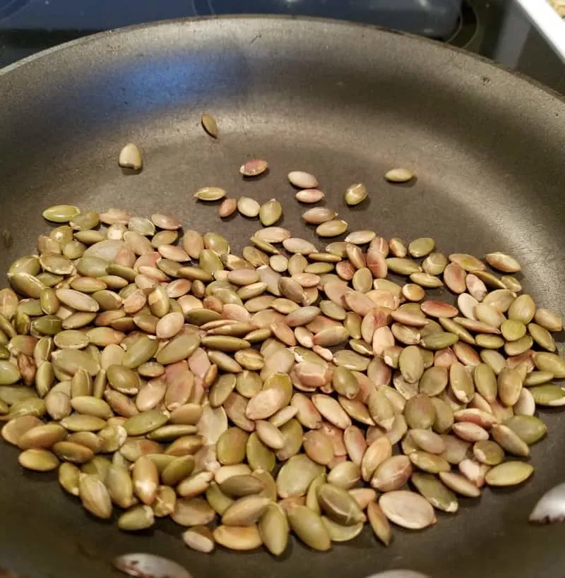 Roasted pumpkin seeds