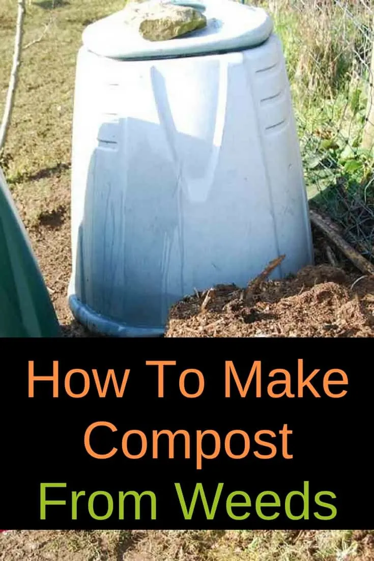 upside-down trash container used for composting 