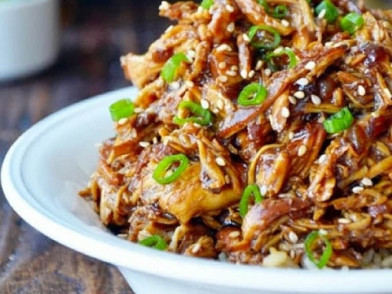 Slow Cooker Honey Garlic Chicken