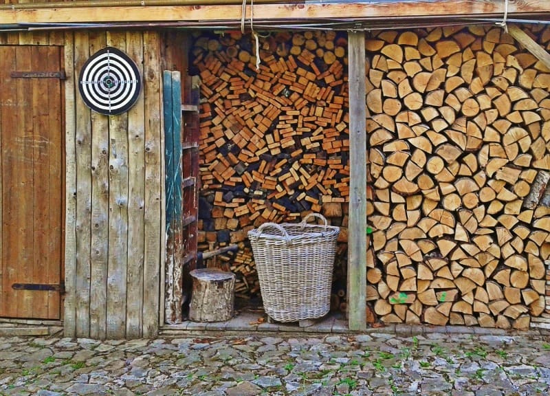 my version of the small cedar fence picket storage shed