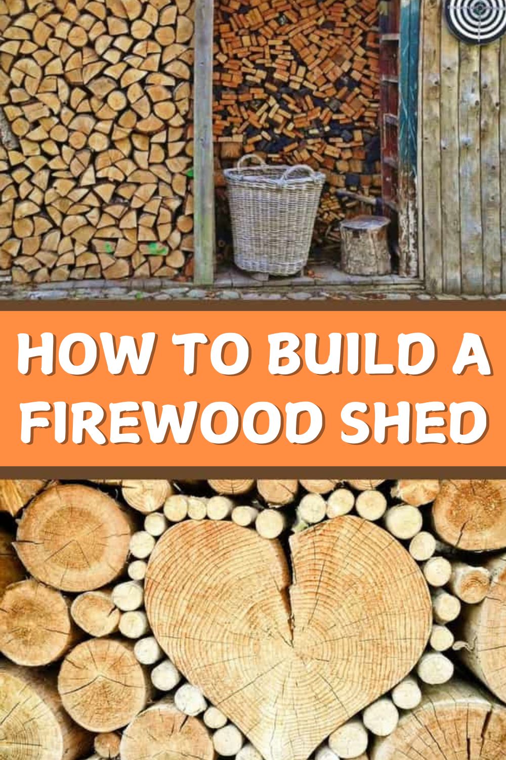 How to build a firewood shed.