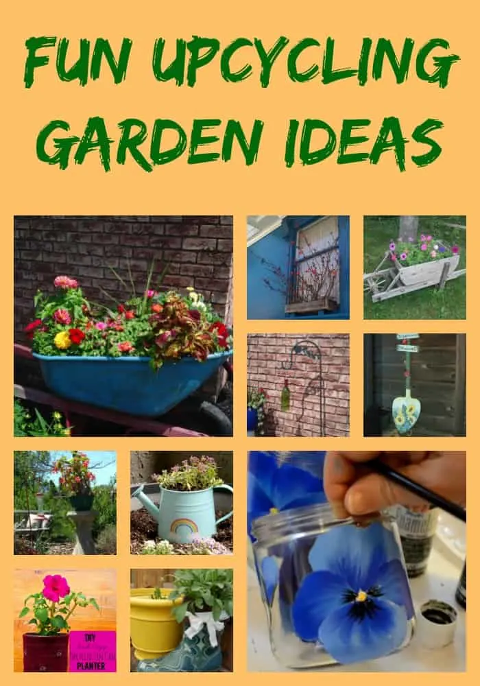 Fun upcycling garden ideas