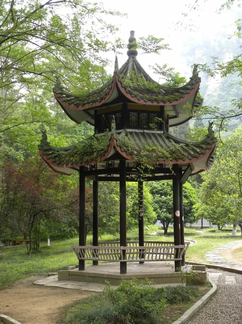 Asian style gazebo