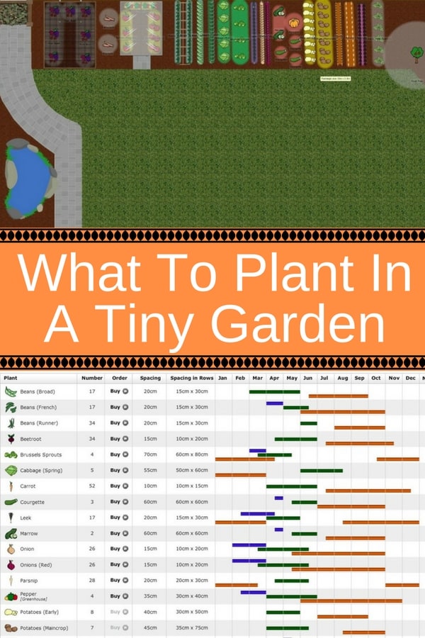 Garden planting calendar