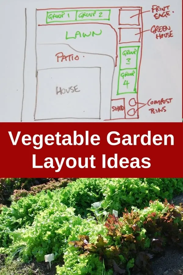 Vegetable garden layout ideas 