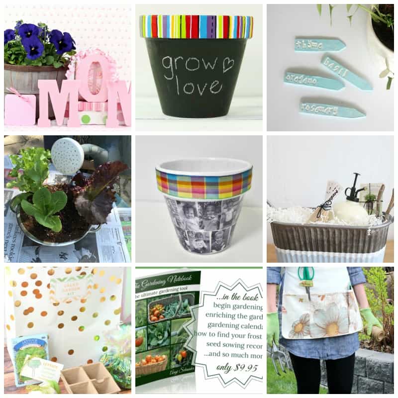 White Gifts for Gardeners Hand finished Reusable Outdoors Gift's for Her Personalised Flower Tray & Pots Mother's Day Indoors 