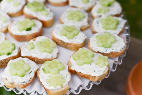 Cucumber Tea Sandwiches