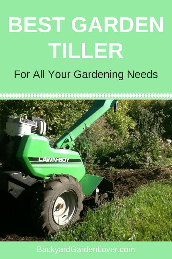 Garden soil tiller