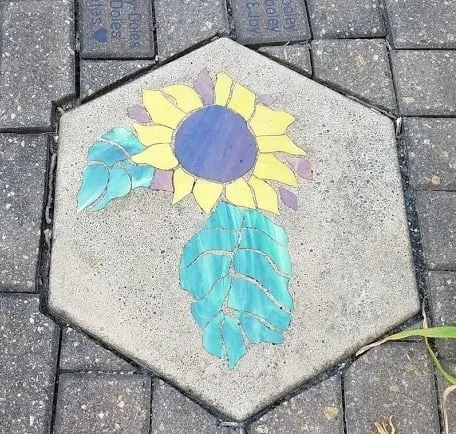 Suunflower stepping stone 