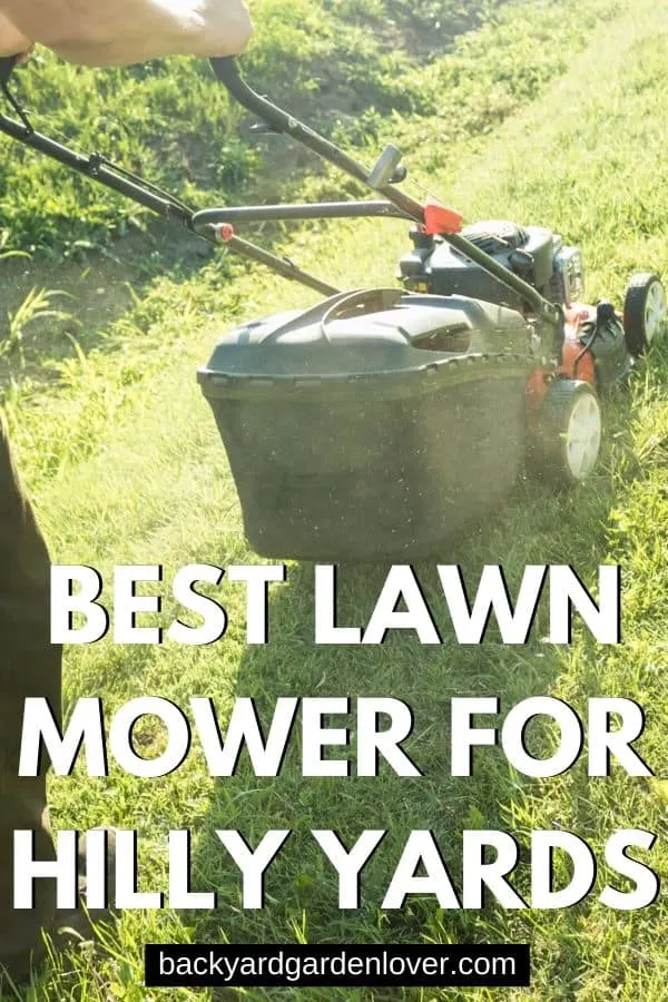 Best lawn mower for hilly yards