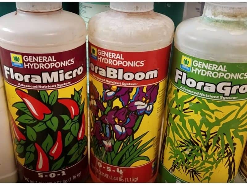 Flora nutrient solution