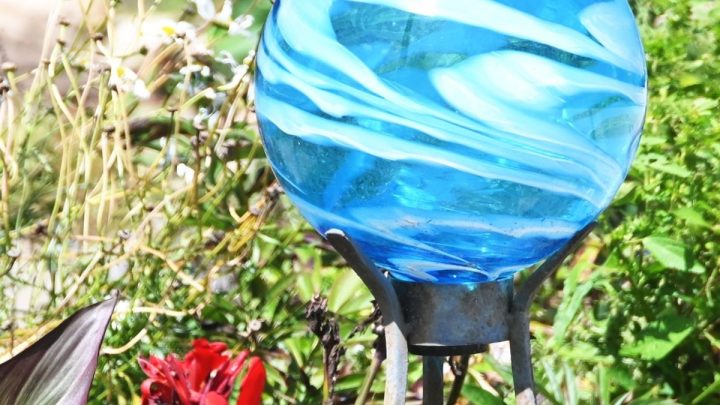 11 Beautiful Gazing Balls For Every Garden