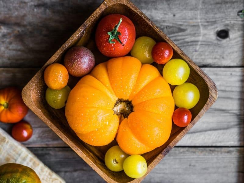 Heirloom tomatoes