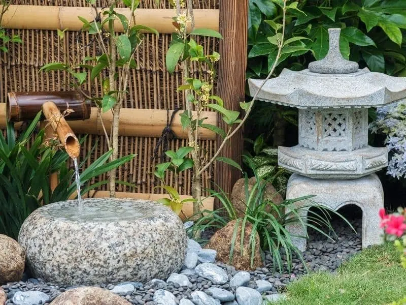 Bamboo fountain