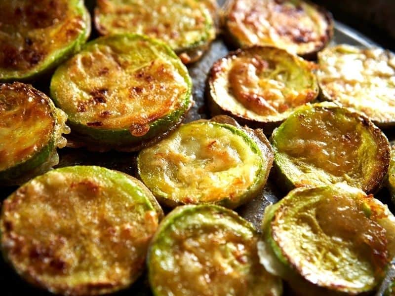 Fried zucchini