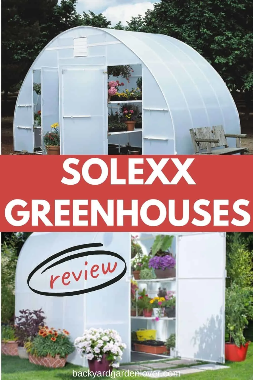 Solexx greenhouse review - Pinterest image