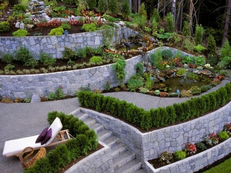 Hillside Landscaping Ideas For Easy To Maintain Slopes