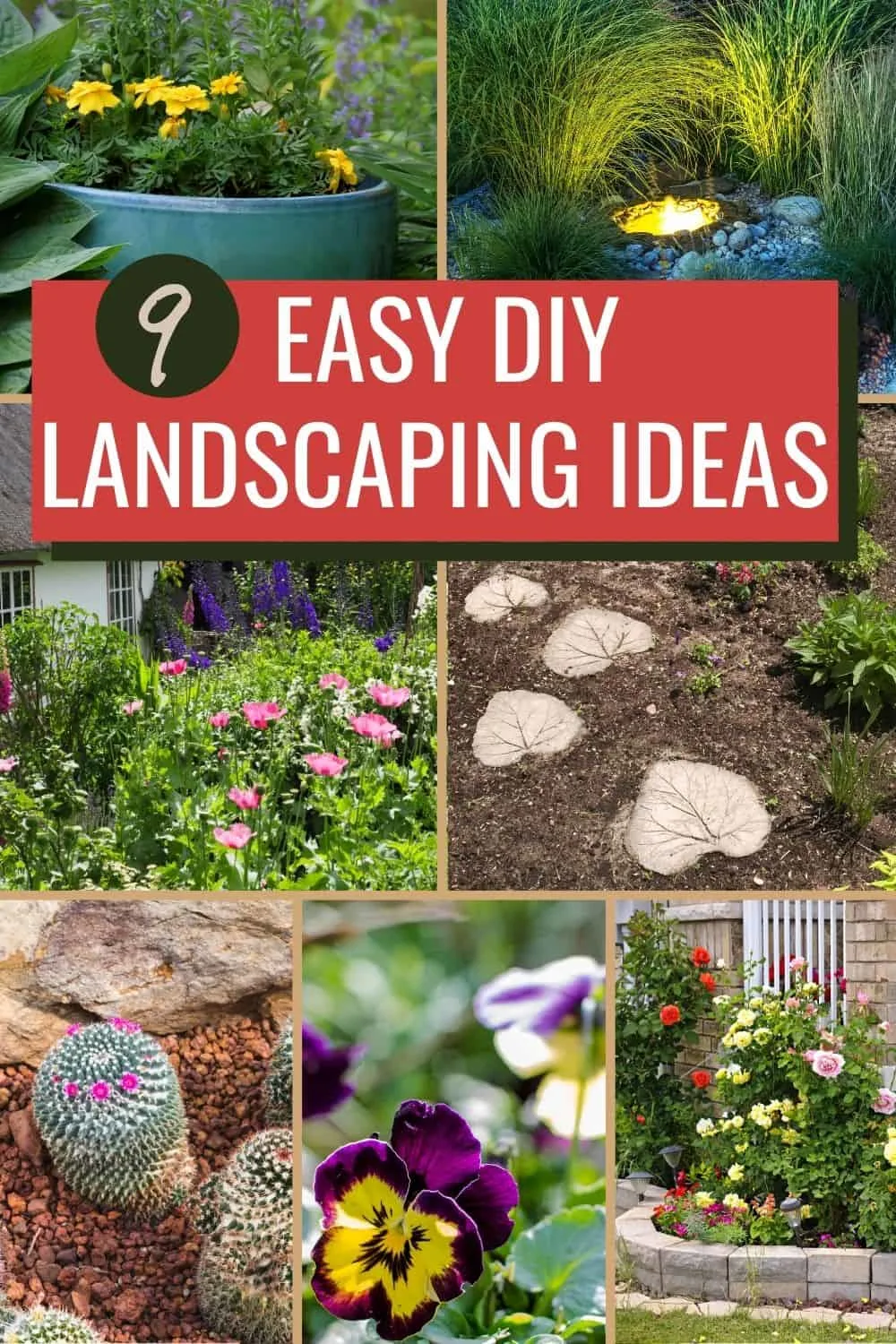 9 easy DIY landscaping ideas