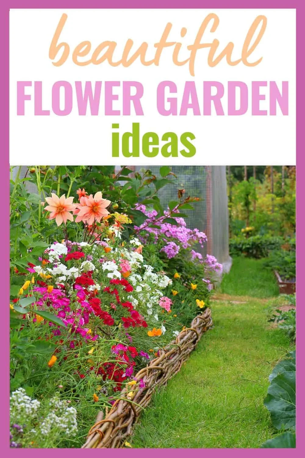 Beautiful flower garden ideas