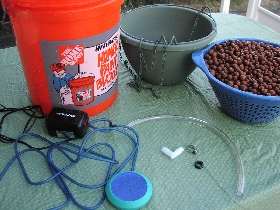 bucket bubbler supplies