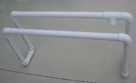 PVC frame for buckets