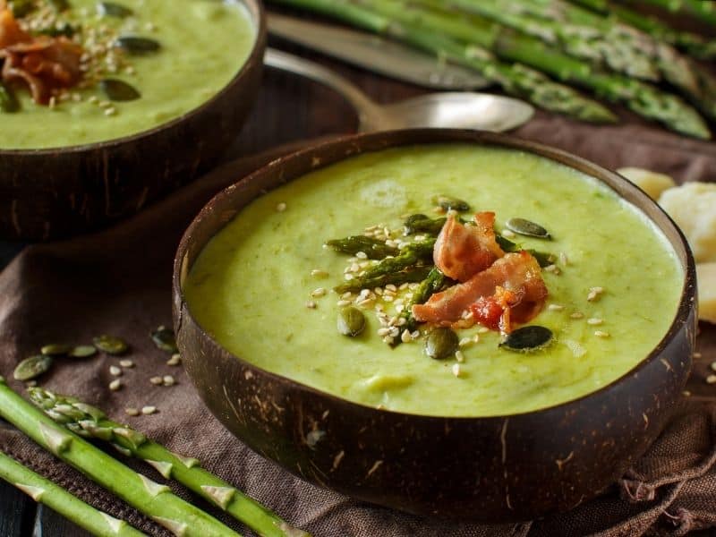 Asparagus soup