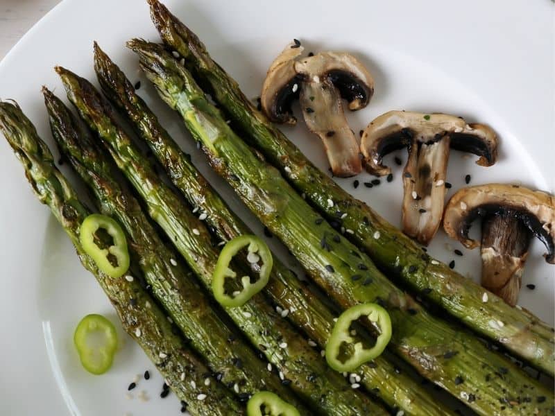 broiled asparagus