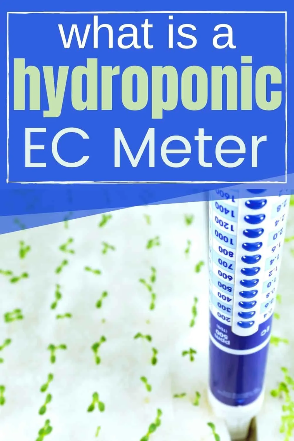 What is a hydroponic EC meter