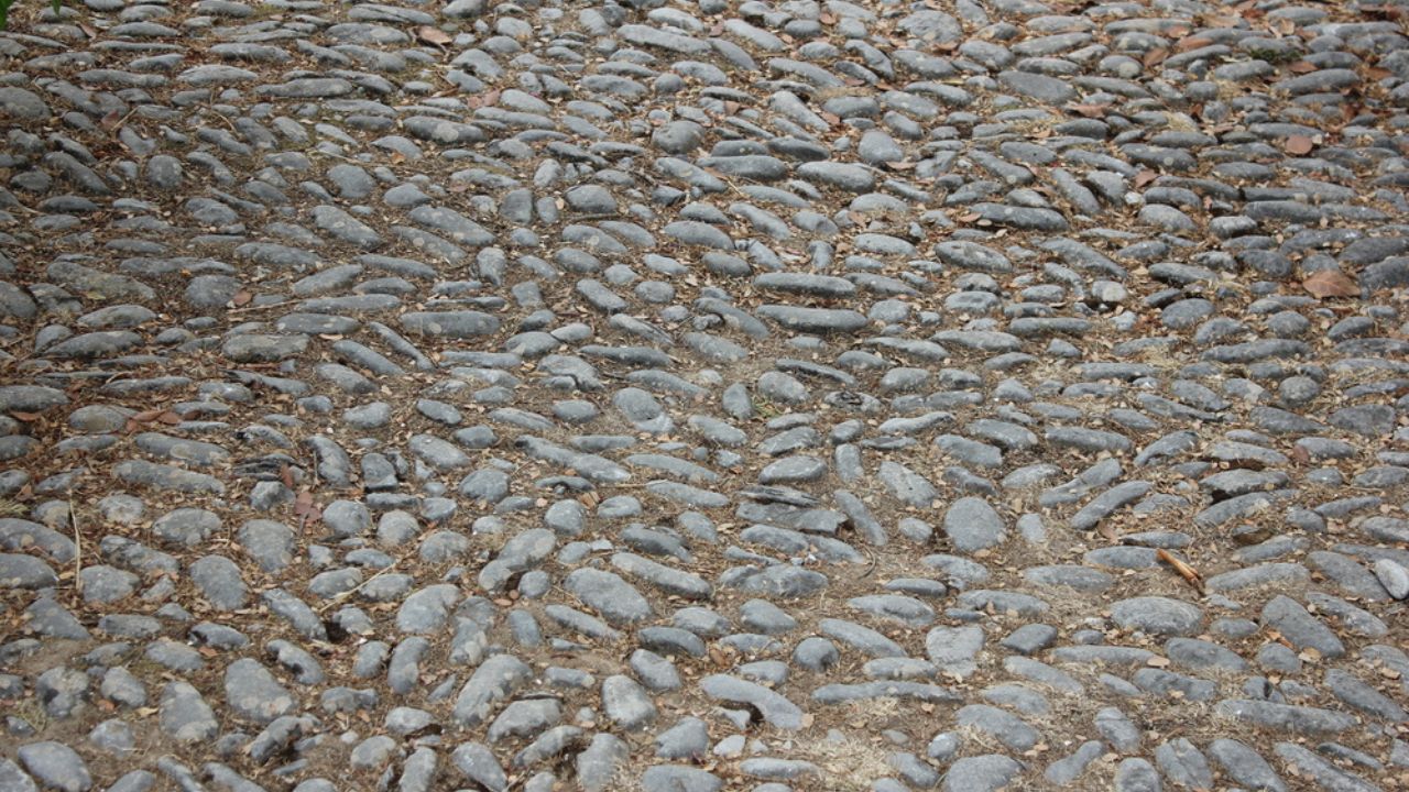 Stone walkway