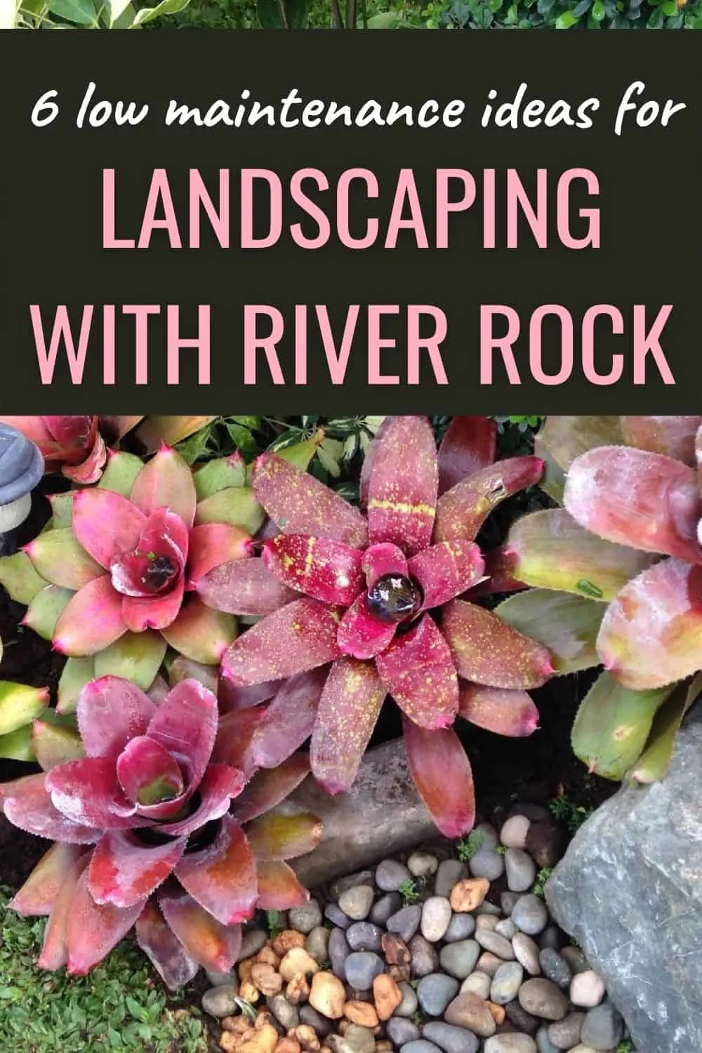 6 Low Maintenance Ideas For Landscaping With River Rock