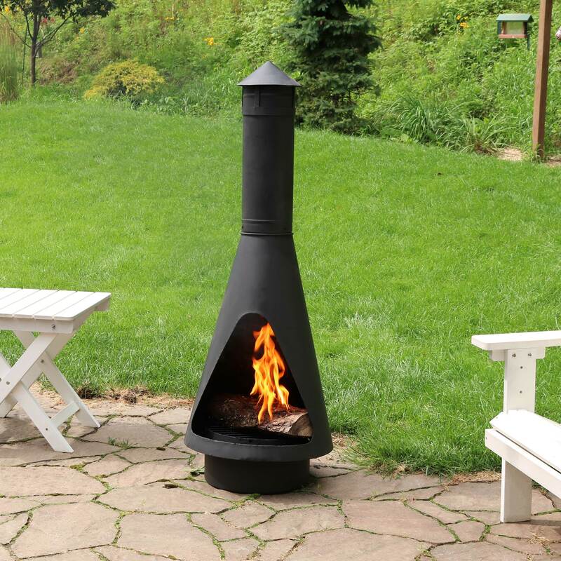 wood burning chimenea fire pit