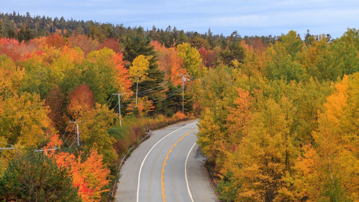Acadia National Park in Maine.