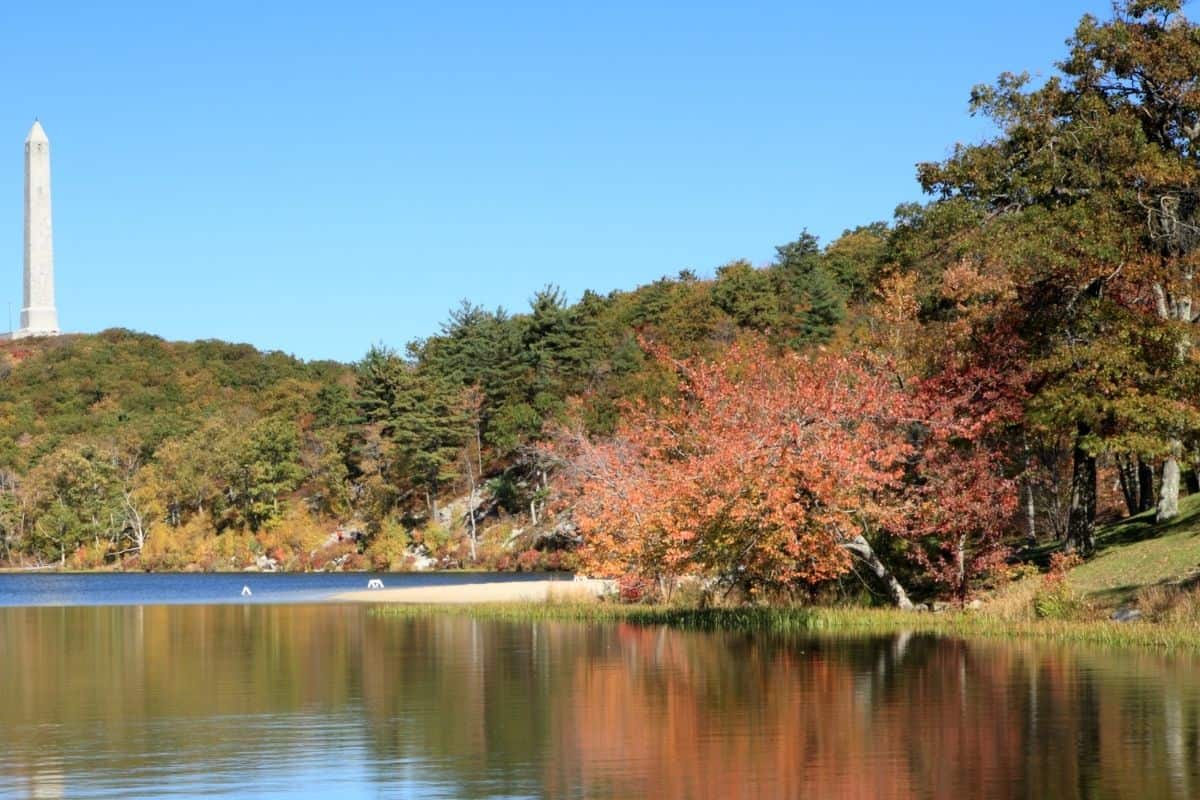 Goddard Memorial State Park in the autumn