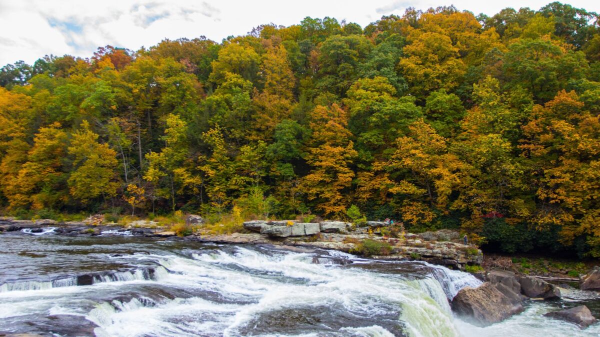 Ohiopyle State Park in the fall.