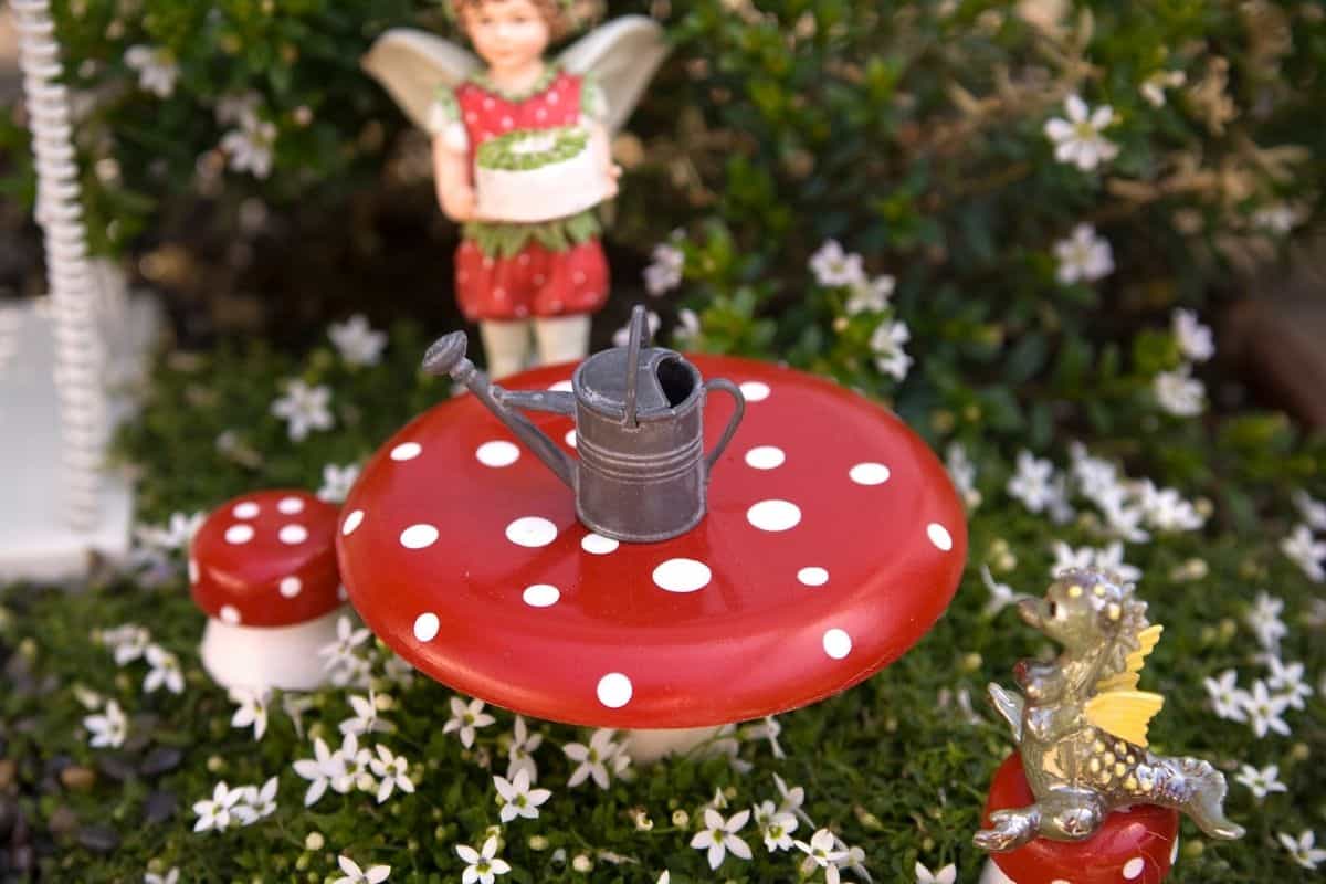 Mini Wooden Bridge Micro Landscape Resin Figurines Fairy Garden AccessoriesC_sh 