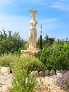 Greek garden statue