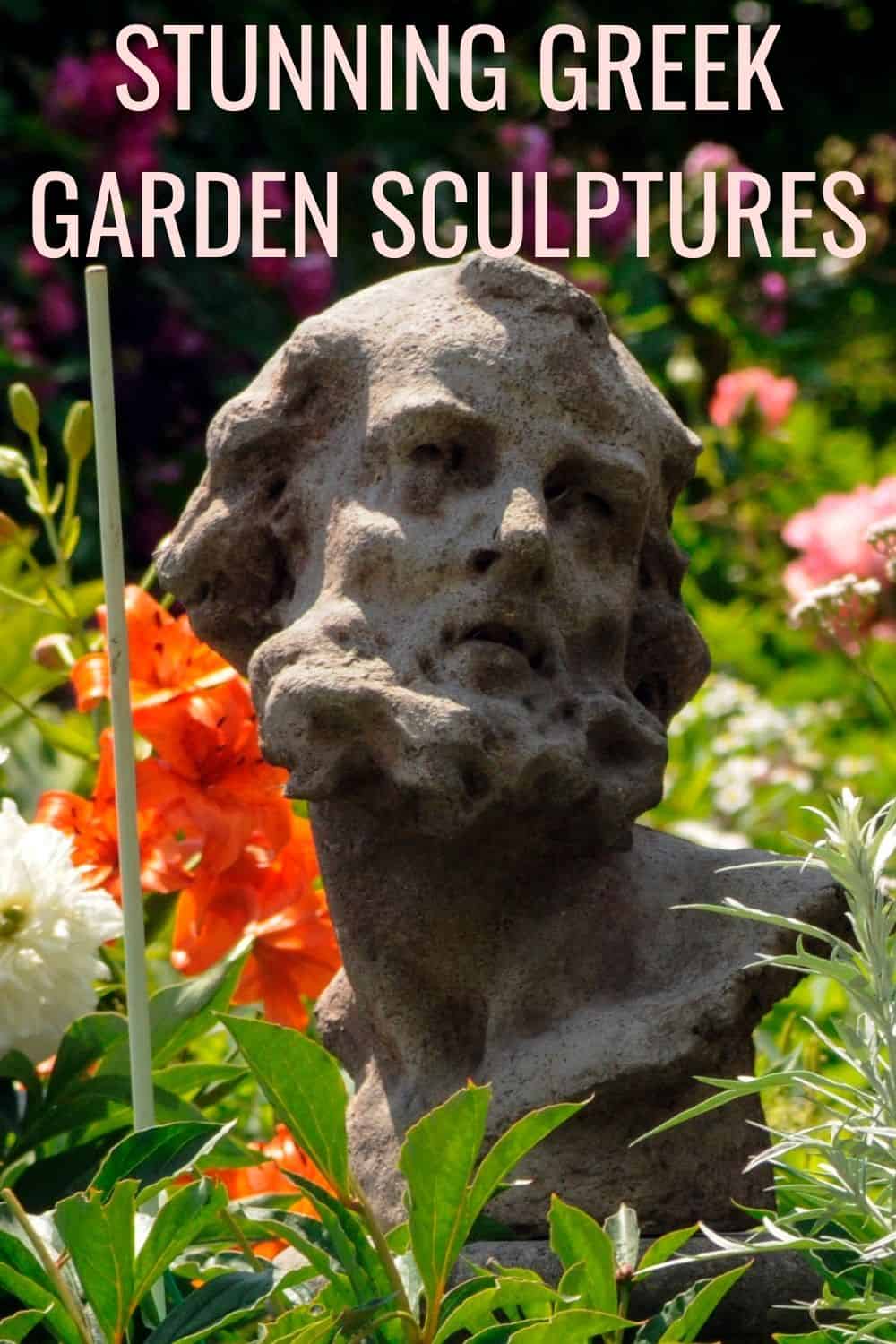 Stunning Greek garden sculptures
