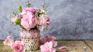 mosaic flower pot