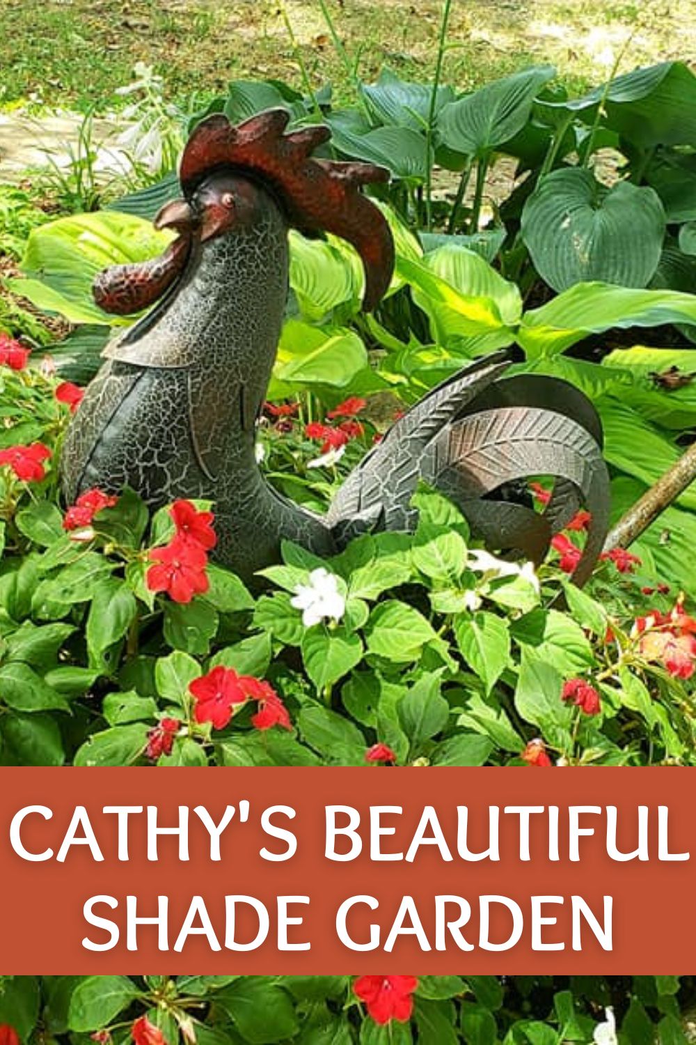 Cathy's beautiful shade garden