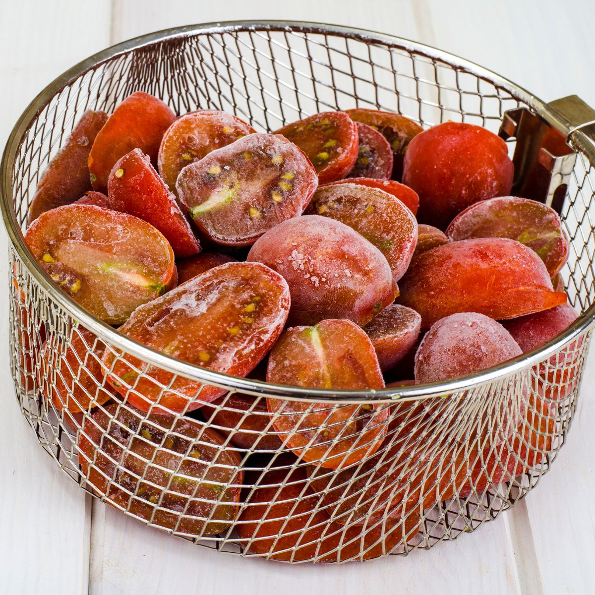 frozen tomato halves