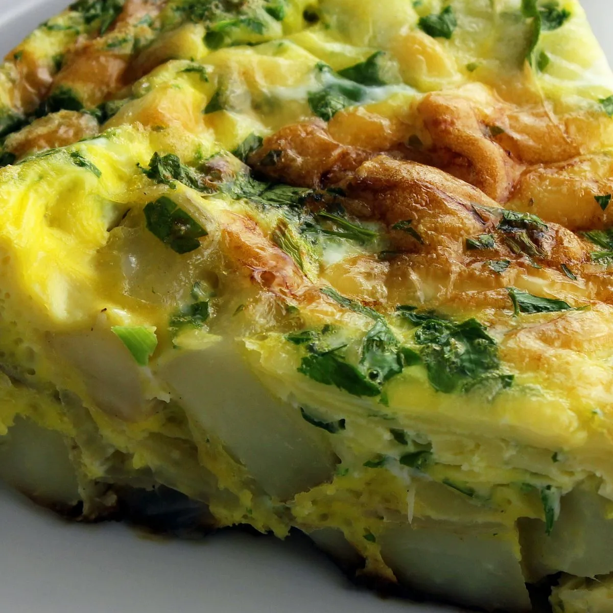 green tomato frittata