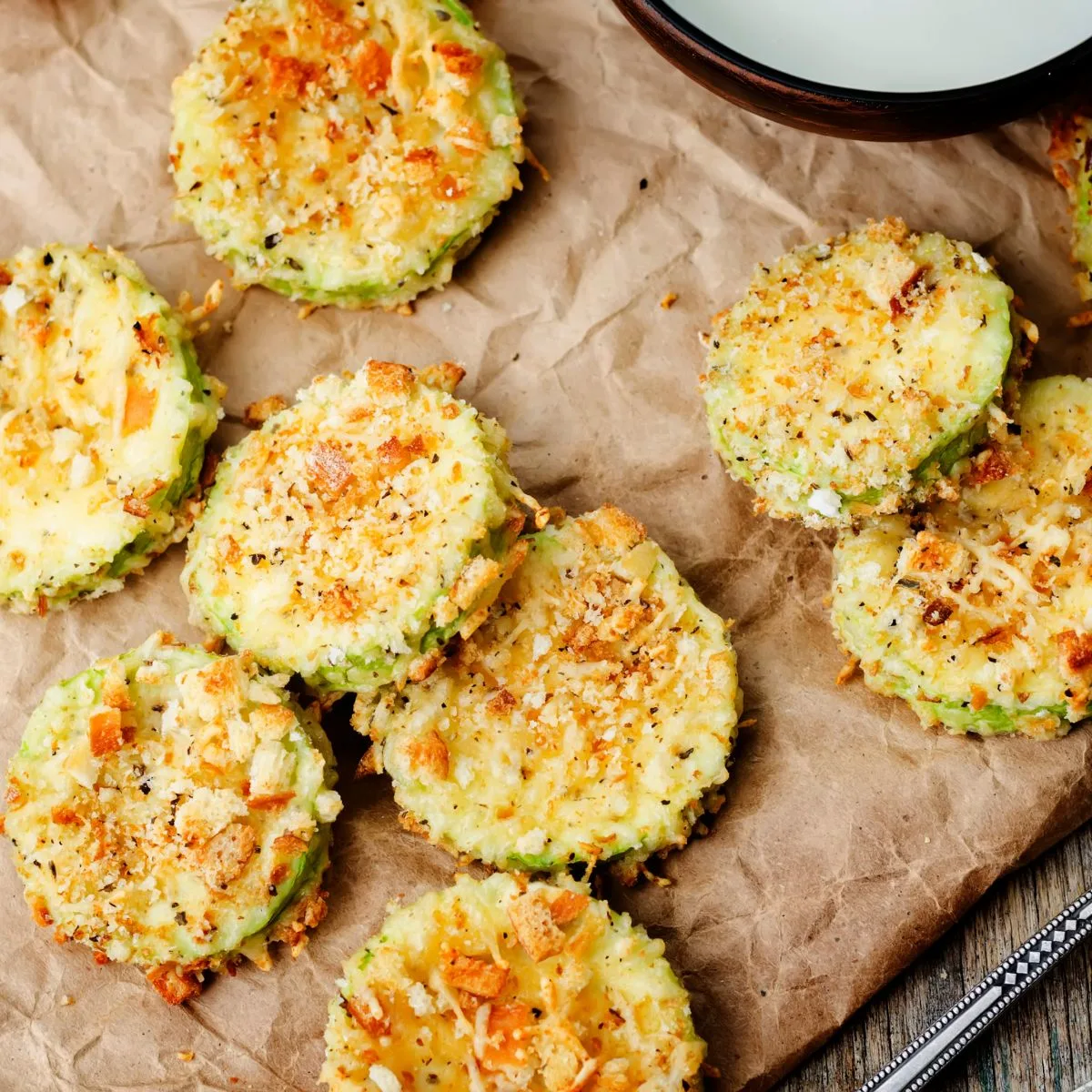 parmesan and zucchini chips