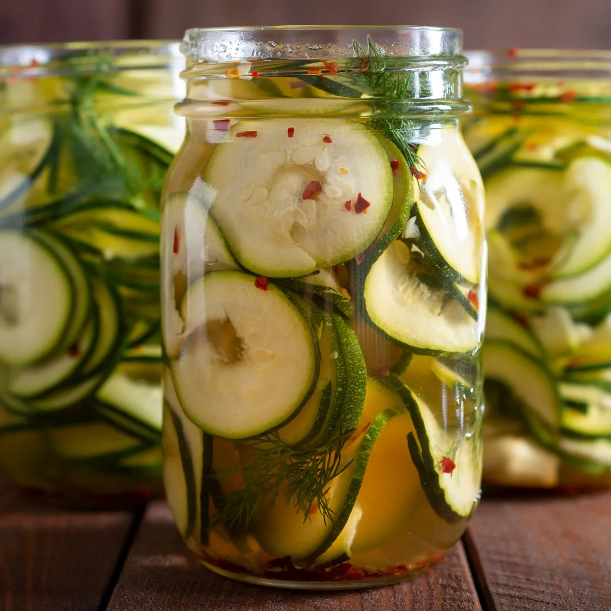 pickled zucchini