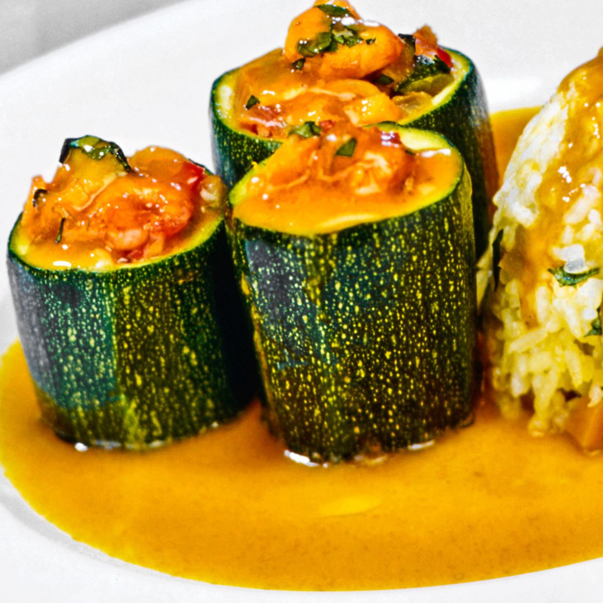 stuffed zucchini